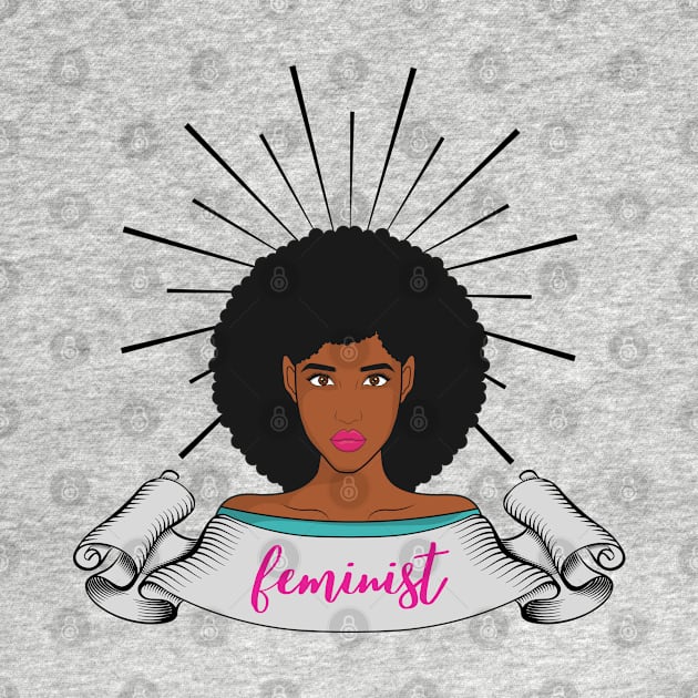 Retro Feminist - Female Empowerment by Yas R